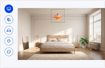 AI room design - Design your space your way.