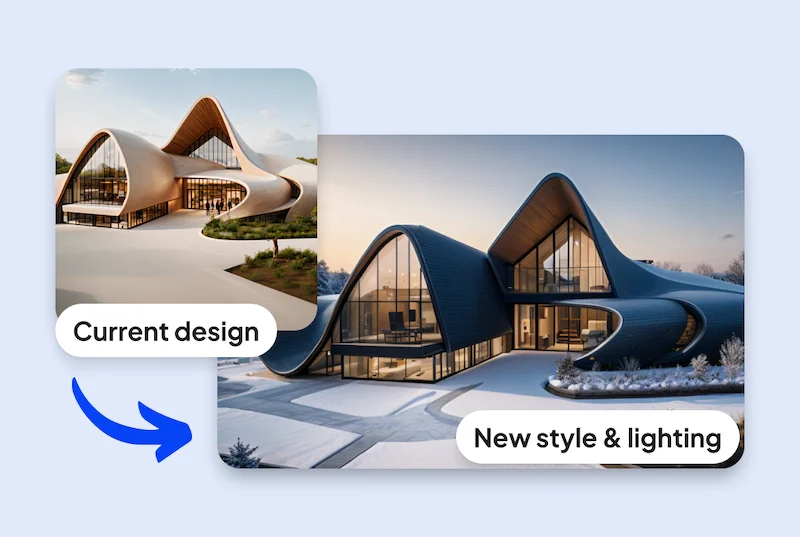 Give your exterior design fresh style & lighting